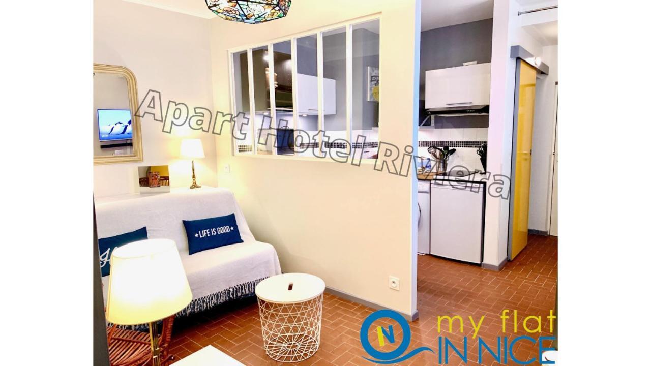 ApartHotel Riviera - Supérieur Appartement 2 pièces AC - Old town - 4 mn Promenade des Anglais - Vincent 1 Nice Extérieur photo