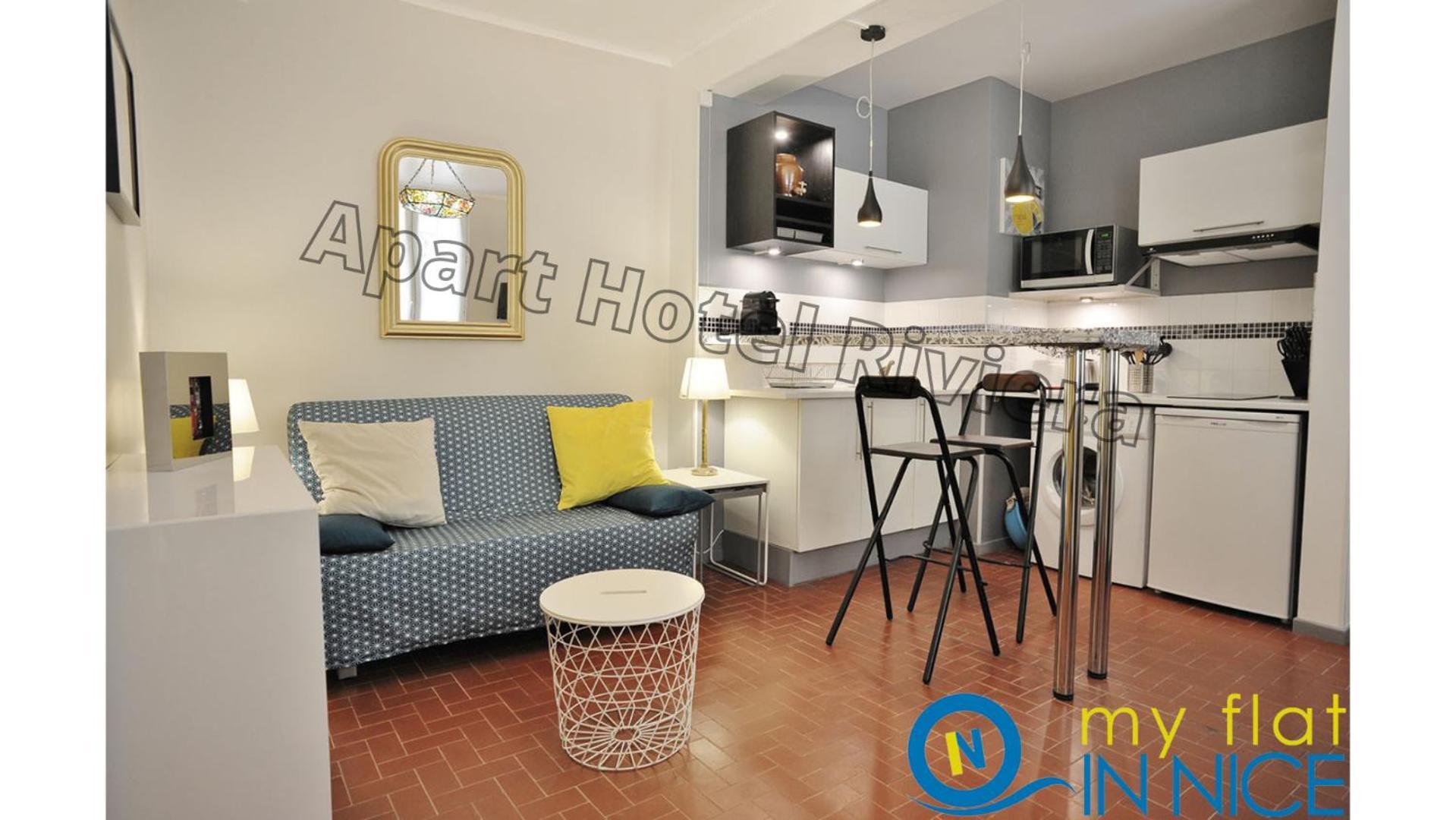 ApartHotel Riviera - Supérieur Appartement 2 pièces AC - Old town - 4 mn Promenade des Anglais - Vincent 1 Nice Extérieur photo